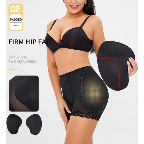 Low Waist Butt Lifter Shapewear Waist Body Underwear Shaper Pad Fake Buttocks Lingerie Butt Hip Enhancer Shapwear Brief Push