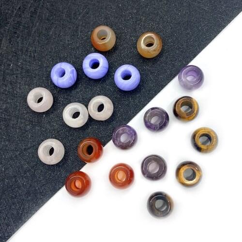 Natural Stone Round Beads Multi-color for Jewelry Making Bead Decoration DIY Making Bracelet Necklace Accessories Wholesale