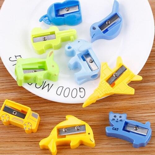 Cute Kawaii Cat Unicorn Pencil Sharpeners Cartoon Animal Sharpener For Kids Novelty Gift Korean Stationery School Supplies