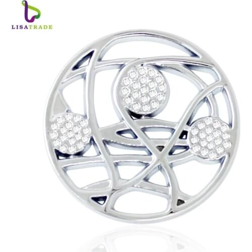 New! 1PC My moneda coin 33mm Hollow Heart Coin disc Fit for Moneda pendant/ Coin frame/ Mentun locket 3 color for choose MICO38