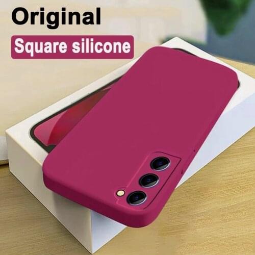 For Samsung S20 Ultra S20 Plus S20 FE S20FE Case Liquid Silicone Soft Camera Protection Cover For Galaxy S20 Ultra Plus S20 FE