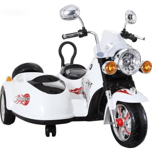 TT New Double Childrens Electric Motor Three-Wheel Childrens Electric Car Battery Car Stroller Baby Car