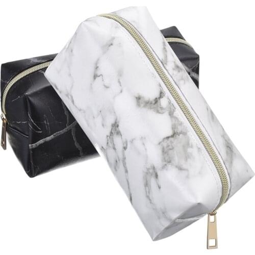 Pencil Cases Back To School Material Escolar Marble Leopard Large Capacity Trousse Scolaire Piornik Szkolny Multifunction Bags