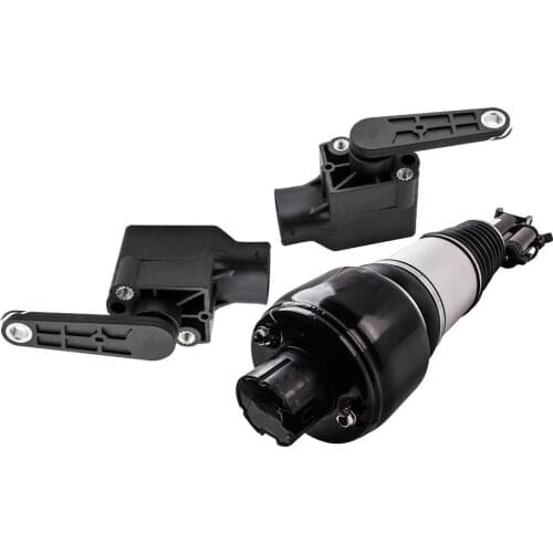 Front Suspension Air Strut Damper Right+2x Level Sensor For Mercedes Benz E-Class W211 E320 E350 E500 E550 CLK C208 C209
