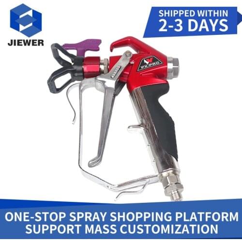 JIEWER High Pressure Airless Paint Spray Gun With Nozzle Guard Pump Sprayer And Airless Spraying Machine for Wagner Titan