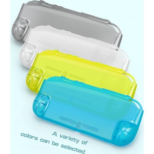 Nintend Switch Lite Crystal Clear Case Soft Tpu Protective Cover Shell Skin Can Storage 2Pc Game Card for Nintendo Switch Lite