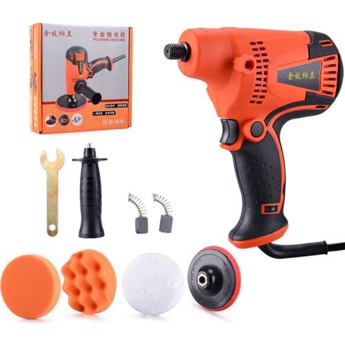 1-6 Gear Adjustable Speeds 800W Grinder Mini Polishing Machine Car Polisher Orbit Variable Speed Waxing Polisher Power Tools