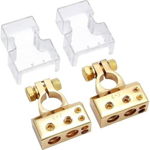 High Temperature Resistant Plastic Zinc Alloy Durable Universal Pratical Battery Terminal Connector Clamp Terminal Alloy Metal