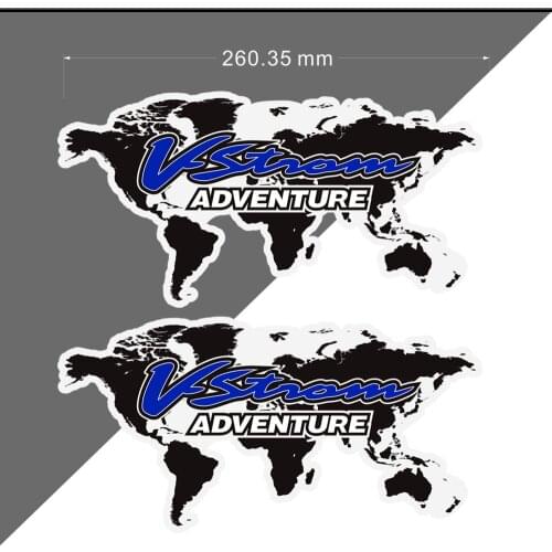 V STROM 1050XT For Suzuki V-STROM DL 1000 650 250 1050 XT Tank Pad Trunk Luggage Cases ADVENTURE Stickers VSTROM 2018 2019 2020