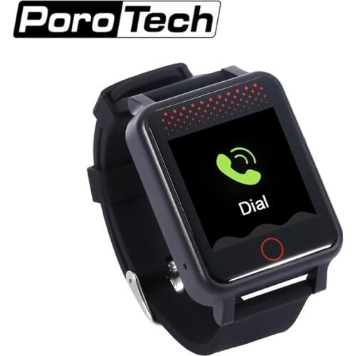 V36 GPS Watch Heat Rate Blood Pressure Detection Waterproof Touch Screen Watch Black Fashion Watch Kid Birthday Gift Watch