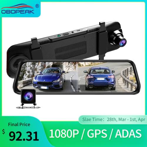 4G A980 Car DVR 10" Stream Media Android 8.1 ADAS Dash Cam Camera GPS Navigation 1080P WIFI Car Camera Recorder Dvr Dashcam 24H