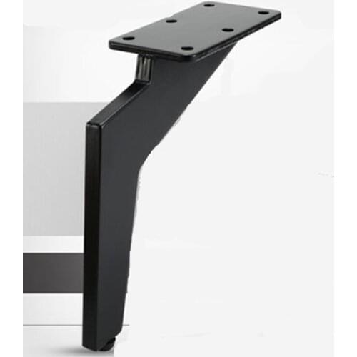 4pcs Bed RiserMetal Furniture Legs Square Cabinet Wood Table Legs Gold for Sofa Feet Foot Hardware Furniture Accessories