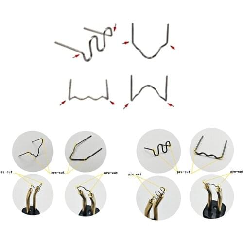 4 Types Pre-Cut Staples For Welder Hot Stapler Plastic Welding