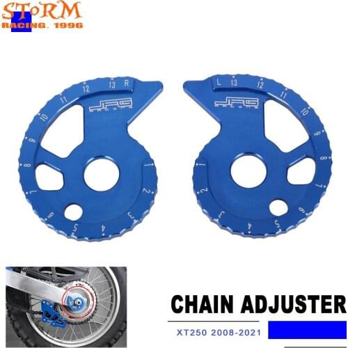 CNC Motorcycle Accessories Chain Adjuster Regulator For YAMAHA TW200 XT225 XT250 TW XT 200 250 225 2005-2020 2021