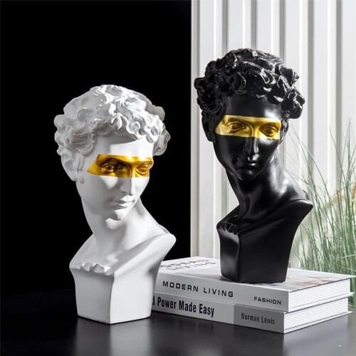 Home Decoration Accessories David People Resin Statue Europe Modern Sculpture For Decoration Art Adorn Office room decoration