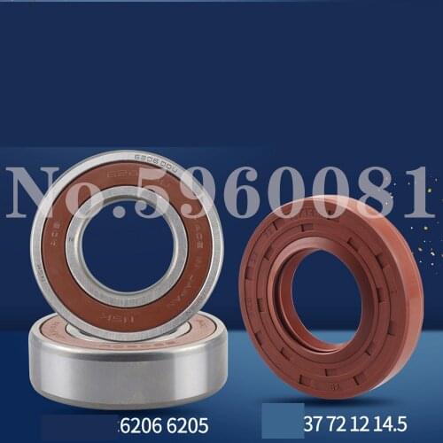 XQG60-L932 L932S L932CS L932XS L932CXS Washing Machine Parts oil seal and bearing 6205 6206