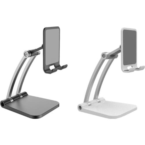 Universal Metal Non-slip Adjustable Angle Desktop Tablet Holder Table Cellphone Foldable Stand Support for Mobile Phone