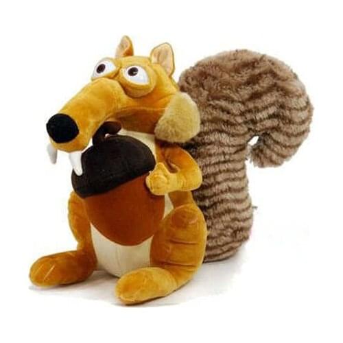 New Hot Children Lovely Animal Doll Squirrel Stuffed Plush Toy Kid Gift Seven inches