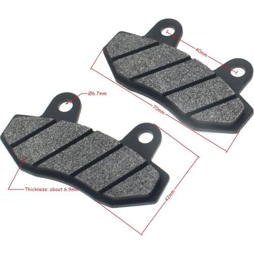 New Front Rear Disc Brake Pads Shoes For 50cc 125cc 150cc 250cc GY6 Scooter Moped ATV