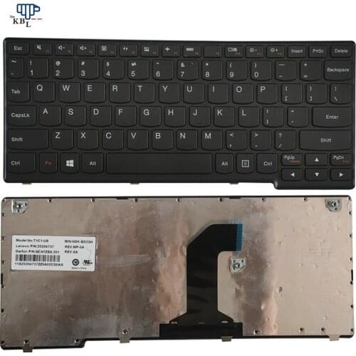 New For Lenovo Yoga11 US Language Black laptop keyboard 25204737 NSK-BD2SN