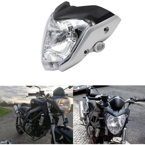 Motorcycle Headlight Head Light with Bulb Bracket Assembly head light lamp Light for Yamaha Fz16 Ys150 Fzer150