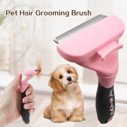 Deshedding Brush Dog Hair & Cat Hair Shedding Tool Effective Grooming Tool Leisure Delicate durable convenient practical