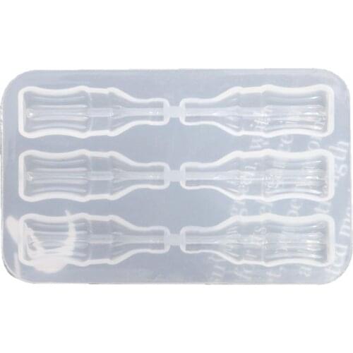 Gummy Molds Silicone Bear Orange Candy Chocolate Coke Drink Bottle Resin Mold