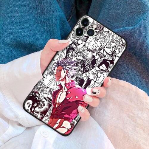 Undead ban anime manga art silicone Phone Case FOR iPhone Se 6 6s 7 8 Plus X Xr Xs 11 12 Mini Pro Max Glass Cover Shell