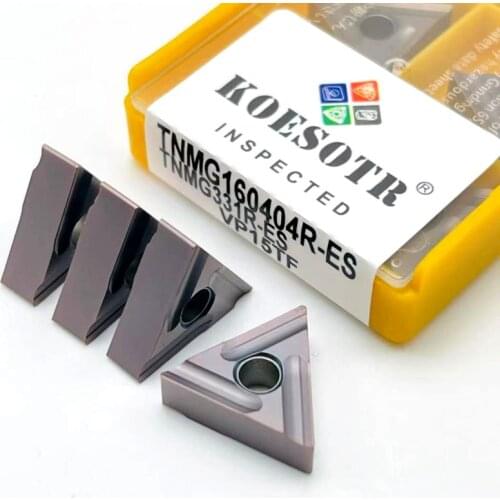 TNMG160404R TNMG160404L-ES VP15TF UE6020 High Quality Carbide Inserts External Turning Tools Metal TNMG 160404R Turning Tools
