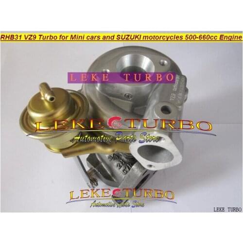 RHB31 VZ9 Turbo Turbocharger For SUZUKI Jimny ALTO SWIFT SX4 LIANA Mini car Grand Vitara motorcycles 500-660CC Petrol 70-120HP