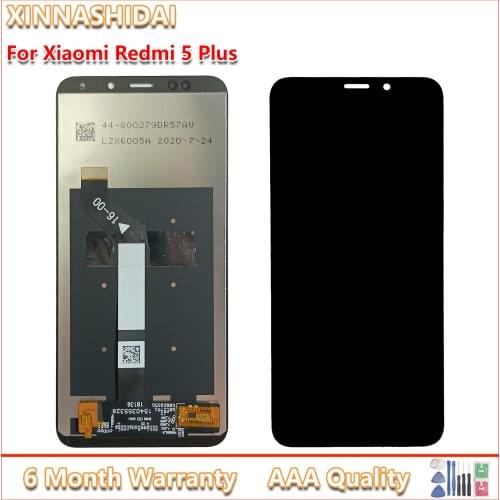 LCD Display For Xiaomi Redmi 5 Plus New LCD Display Touch Screen Digitizer Replacement Repair Parts