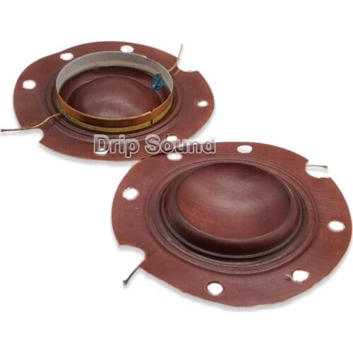 2pcs 52mm Tweeter Voice Coil 25W 52 Core Horn Loudspeaker Speaker Treble Resin Film Diaphragm Drive Head Repair Parts #2