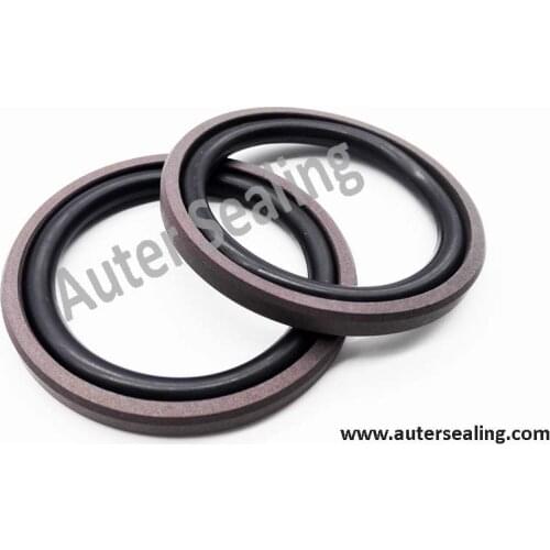 42 sizes SPGO / HBTS PTFE/NBR ORING buffer seals piston seals