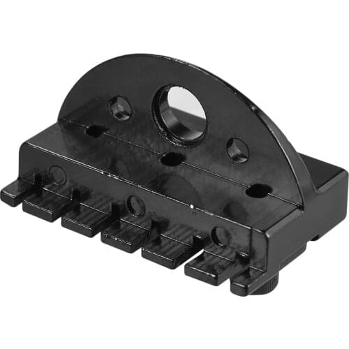 6-string Headless Electric Guitar String Locking Nut Set with 2 Wrench 2 Screw Black For Guitar Accessories