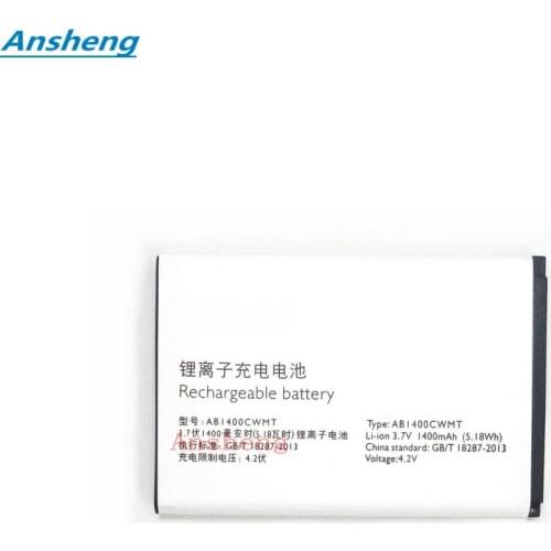 Ansheng High Quality 1400Mah AB1400CWMT battery for PHILIPS E160 E180 E350 Smartphone