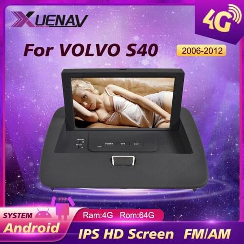 Car Video Radio For Volvo S40 2006 2007 2008 2009 2010 2011 2012 Radio GPS Navigation Car tape recorder stereo radio Android