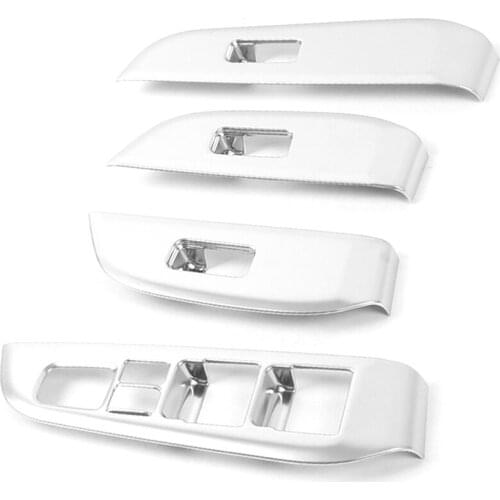 Car Lifter Switch Trim Frame Window Glass Armrest Lifting Switch Sticker for Subaru Outback 2015-2019