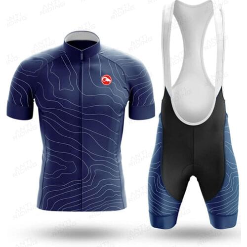 Cycling Jersey 2021 Mens Cycling Set Racing Bicycle Clothing Suit Breathable Mountain Bike Clothes Sportwears Cycling Clothing