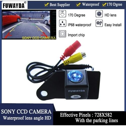 FUWAYDA night vision! HD CCD Sensor Special Car Rear View Reverse Mirror Image With Guide Line CAMERA for MITSUBISHI RVR ASX