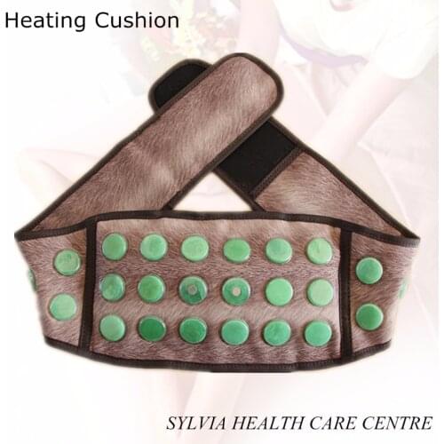 Chinese Jade Far Infrared Belt Heating Health Care Belt jade heating belt jade stone health heating massage waist support belt