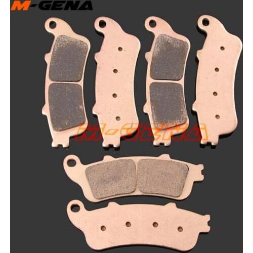 Motorcycle metal sintering brake pads For VTX1800 02-08 GL1800 01-15 VFR800 98-05 CBR1100XX 97-08 ST1300 02-07 ST1100 96-02