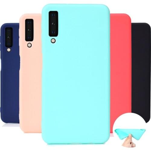 A7 2018 Soft TPU case for Fundas Samsung Galaxy A7 2018 case Silicone Back Cover For Coque Samsung A750 A7 2018 Phone Cases