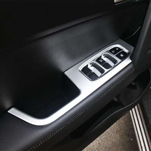 For Hyundai Creta IX25 2016 LHD Car Door Armrest Window Switch Stickers Decoration Sequins Control Panel Auto Accessories