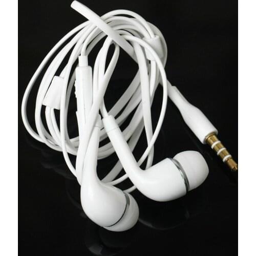 Mobile Phone Earbuds 3.5mm Jack In-Ear Earphone with Mic Volume Control Sport Headset for Samsung Galaxy A3 A5 J5 J7 S6