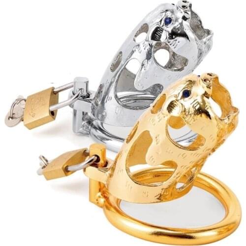 2018 Male Stainless Steel Cock Bird Cage Penis Ring Bondage Lock Chastity Belt Device Adult BDSM Products Sex Toy For Men 952