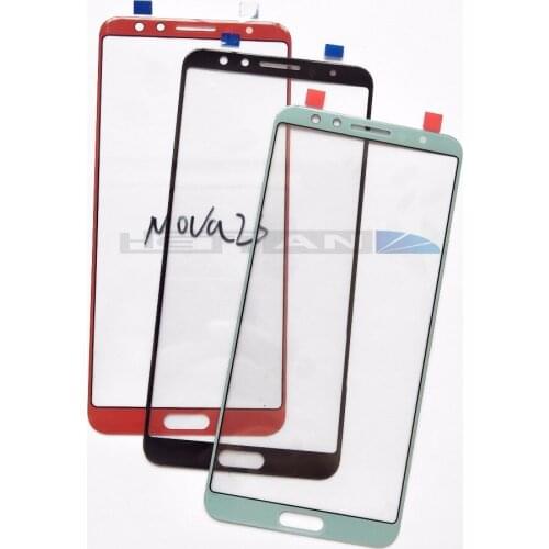 Original new For Huawei Nova 2S Front Outer Glass Top Lens Screen Panel Replacement