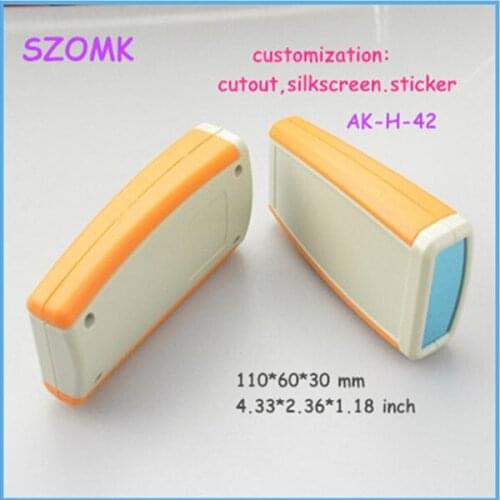 Project box plastic instrument case (4 pcs) 110*60*30mm abs distribution box switch box customizable electronics box for pcb