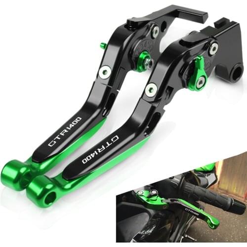 For Kawasaki GTR1400 / CONCOURS 2007 2008 2009-2016 Motorcycle Brake Clutch Lever Extendable Adjustable Hand Grip Handlebar