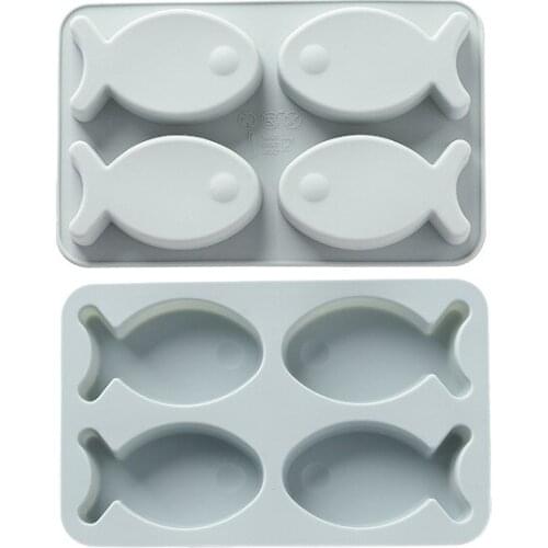Chocolate Silicone Mold DIY Cute Fish Cake Fondant Bakeware Kitchen Mold Baking Accessories Cake Decoration Accessories