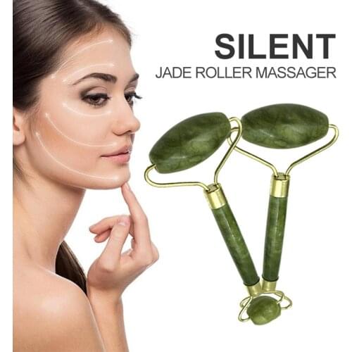 Face Slim V-Line Lift Up Massage Roller Jade Facial Anti Wrinkle Face Neck Thin Lifting Tool Facial Body Slimming Tool Cosmetic